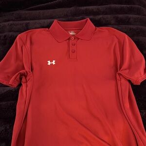 Under Armour Crimson Polo Shirt